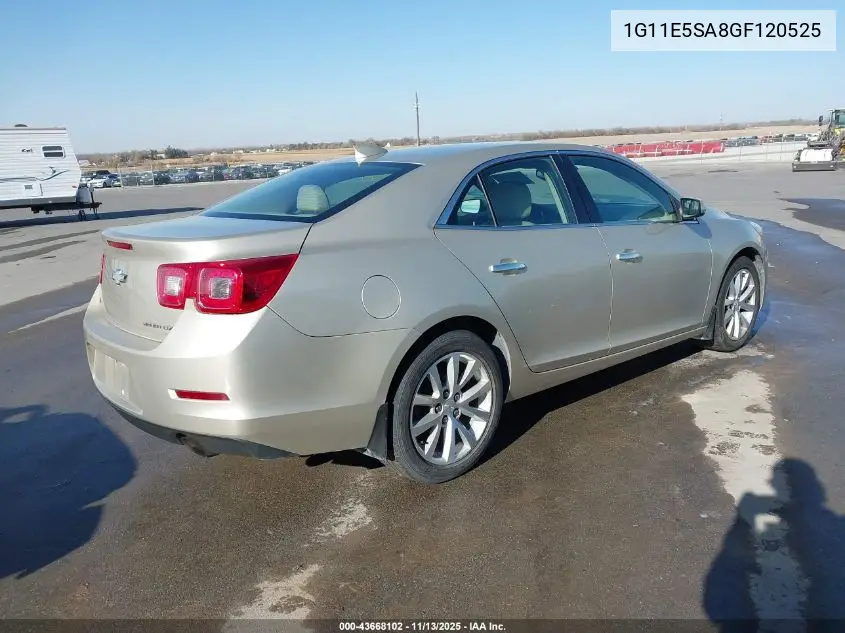 1G11E5SA8GF120525 2016 Chevrolet Malibu Limited Ltz