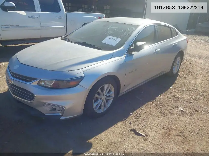 1G1ZB5ST1GF222214 2016 Chevrolet Malibu Ls
