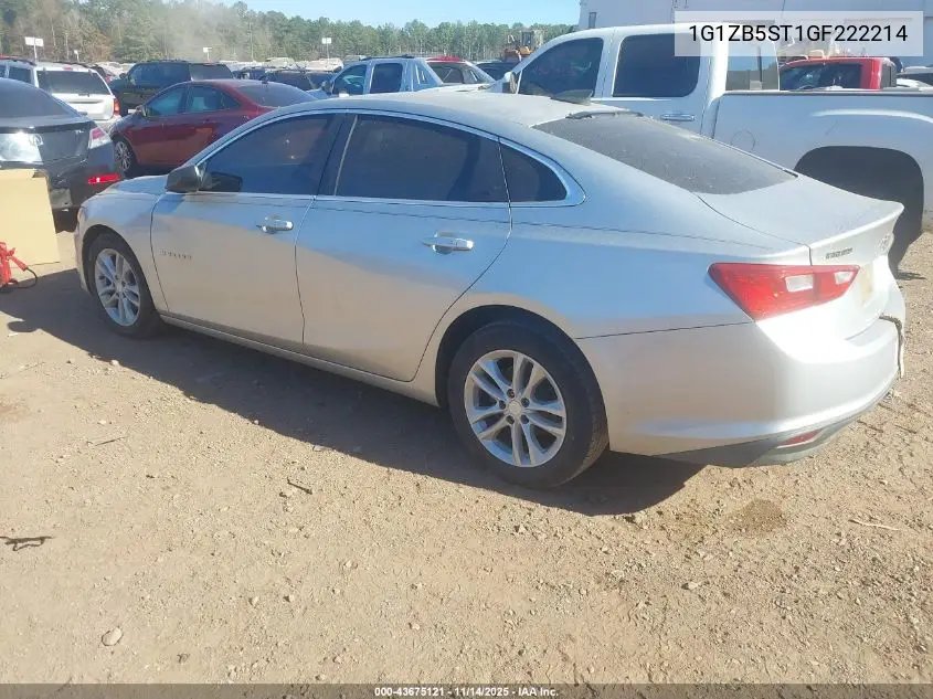 1G1ZB5ST1GF222214 2016 Chevrolet Malibu Ls