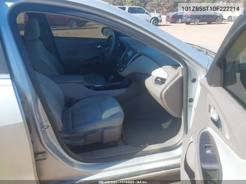 1G1ZB5ST1GF222214 2016 Chevrolet Malibu Ls