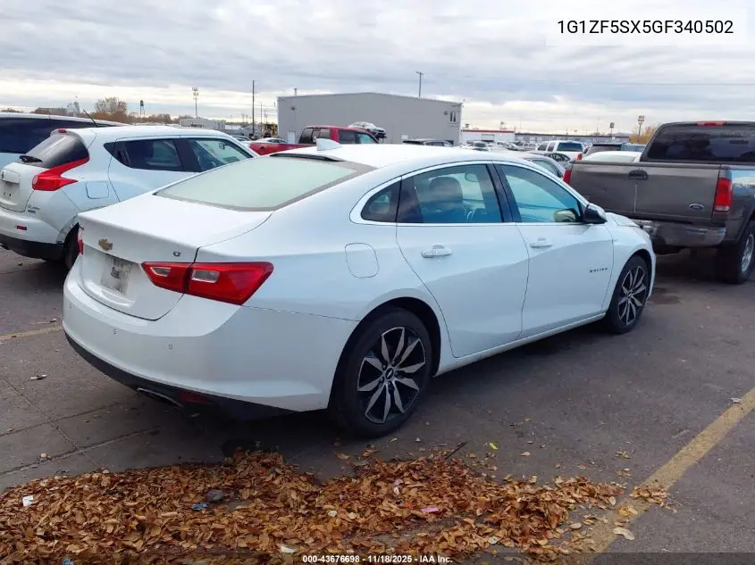 1G1ZF5SX5GF340502 2016 Chevrolet Malibu 2Lt