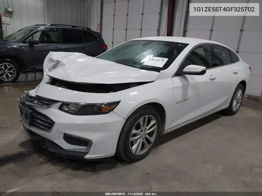 1G1ZE5ST4GF325702 2016 Chevrolet Malibu 1Lt