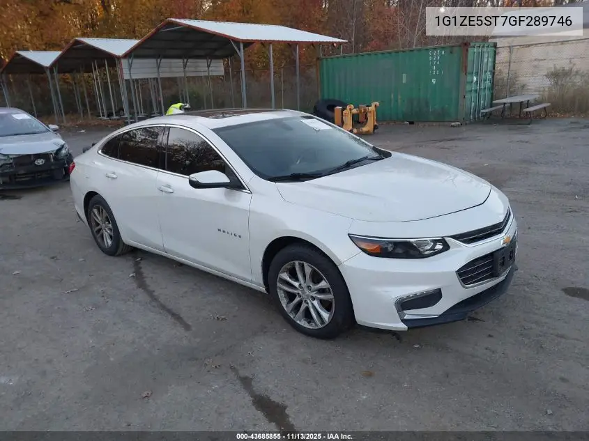 1G1ZE5ST7GF289746 2016 Chevrolet Malibu 1Lt