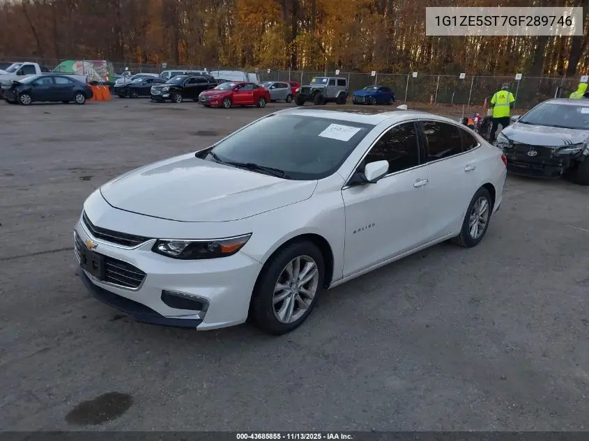 1G1ZE5ST7GF289746 2016 Chevrolet Malibu 1Lt