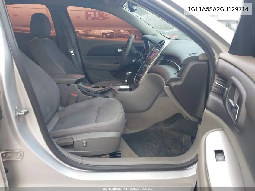 1G11A5SA2GU129714 2016 Chevrolet Malibu Limited 1Fl