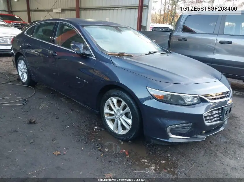 1G1ZE5ST6GF208400 2016 Chevrolet Malibu 1Lt