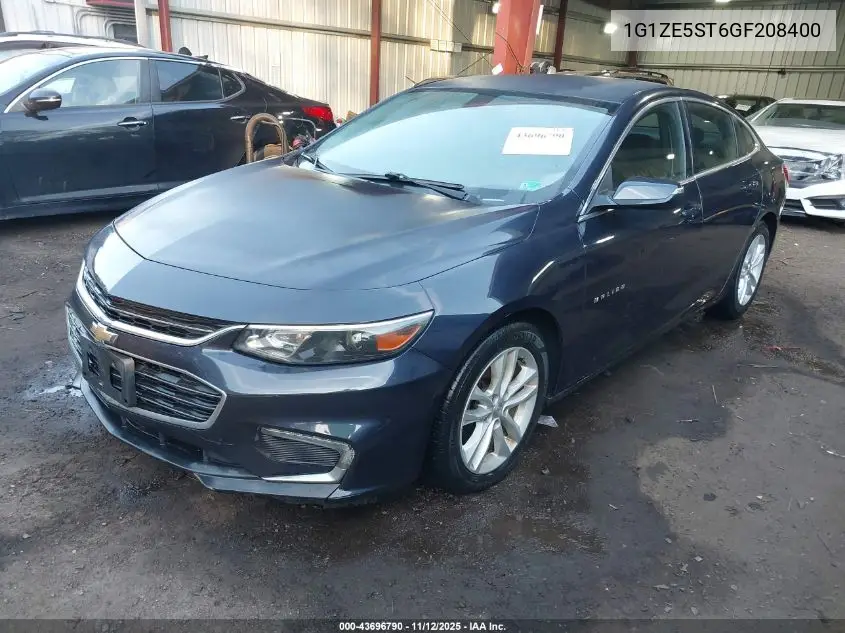 1G1ZE5ST6GF208400 2016 Chevrolet Malibu 1Lt