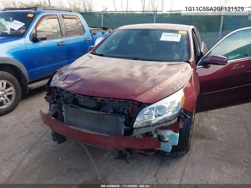 1G11C5SA2GF121529 2016 Chevrolet Malibu Limited Lt