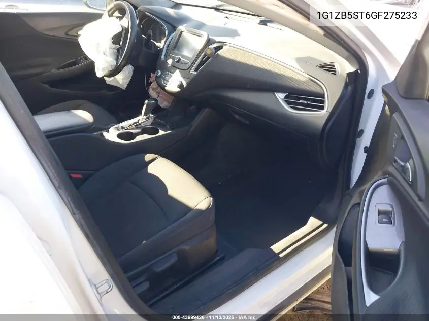 1G1ZB5ST6GF275233 2016 Chevrolet Malibu Ls
