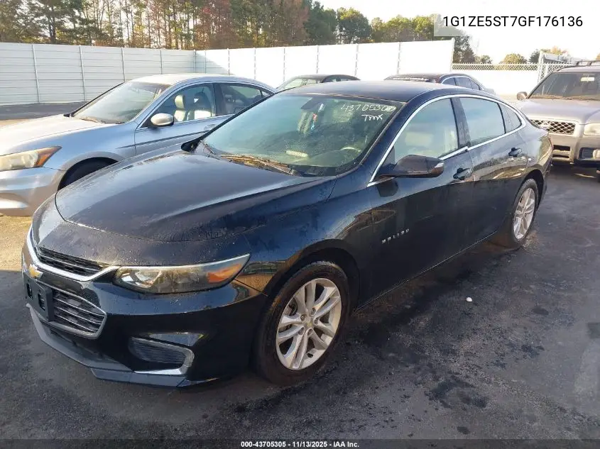 1G1ZE5ST7GF176136 2016 Chevrolet Malibu 1Lt
