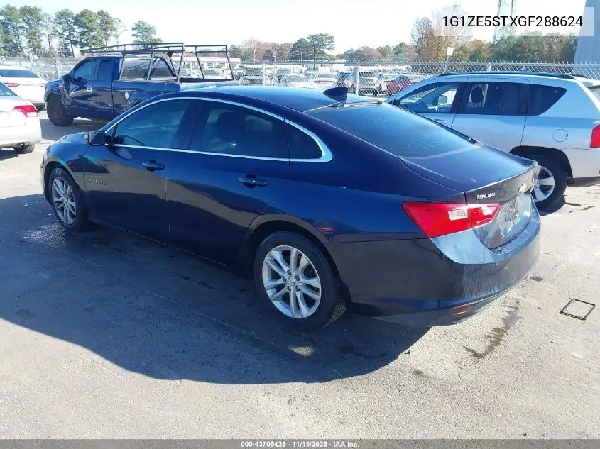 1G1ZE5STXGF288624 2016 Chevrolet Malibu 1Lt
