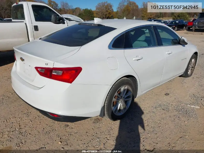 1G1ZE5ST5GF342945 2016 Chevrolet Malibu 1Lt