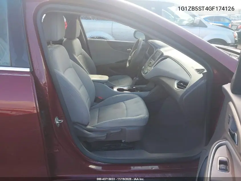 1G1ZB5ST4GF174126 2016 Chevrolet Malibu Ls