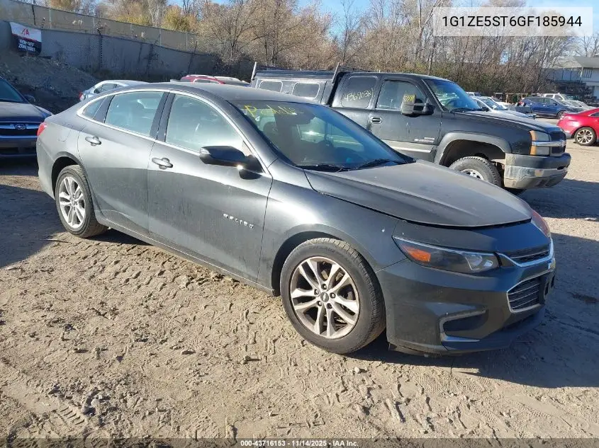1G1ZE5ST6GF185944 2016 Chevrolet Malibu 1Lt