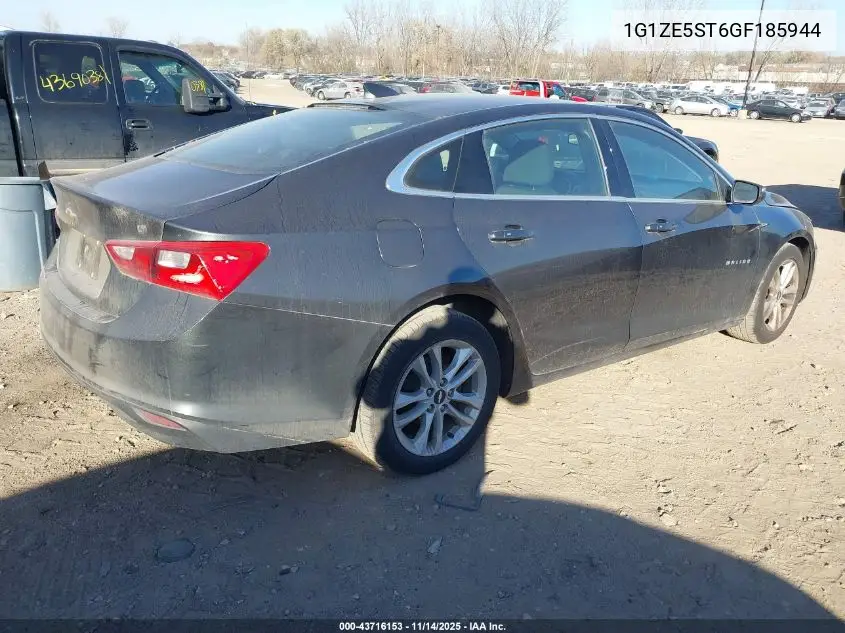 1G1ZE5ST6GF185944 2016 Chevrolet Malibu 1Lt