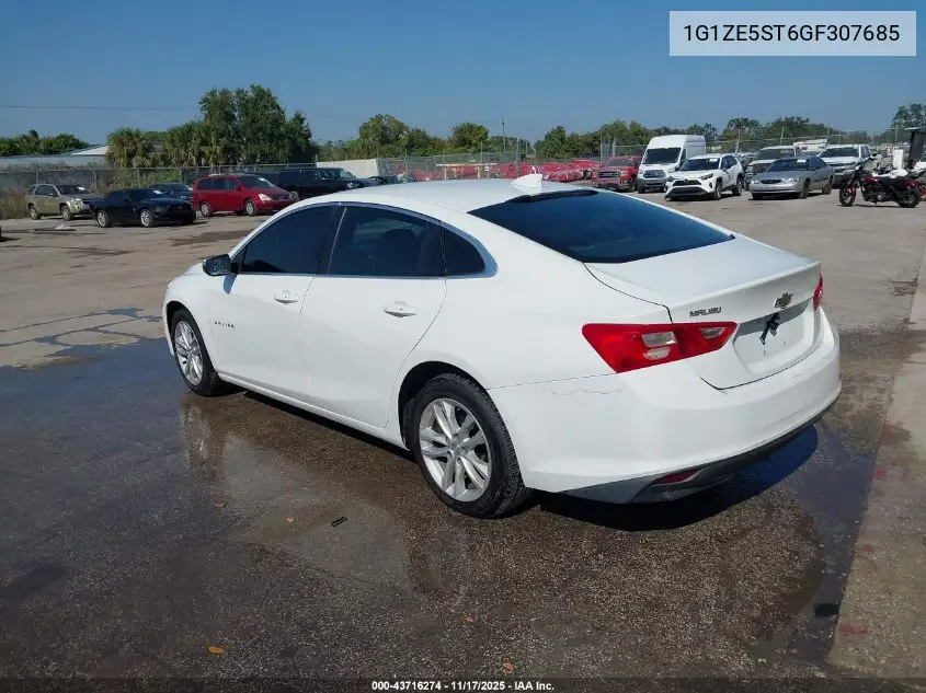 1G1ZE5ST6GF307685 2016 Chevrolet Malibu 1Lt