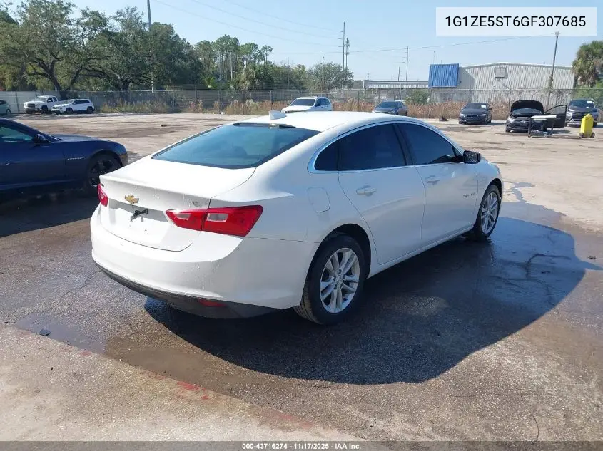1G1ZE5ST6GF307685 2016 Chevrolet Malibu 1Lt