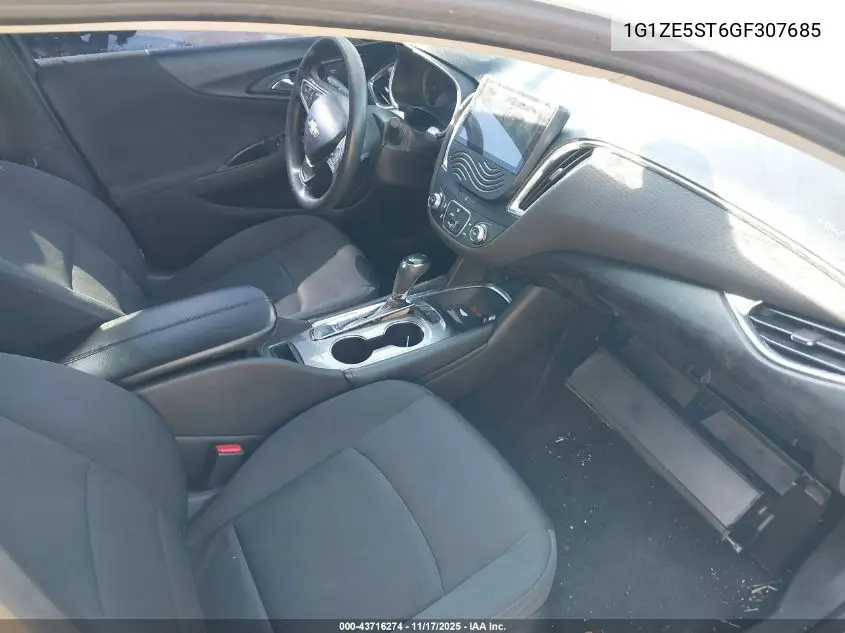 1G1ZE5ST6GF307685 2016 Chevrolet Malibu 1Lt