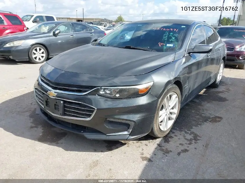 1G1ZE5ST3GF216762 2016 Chevrolet Malibu 1Lt