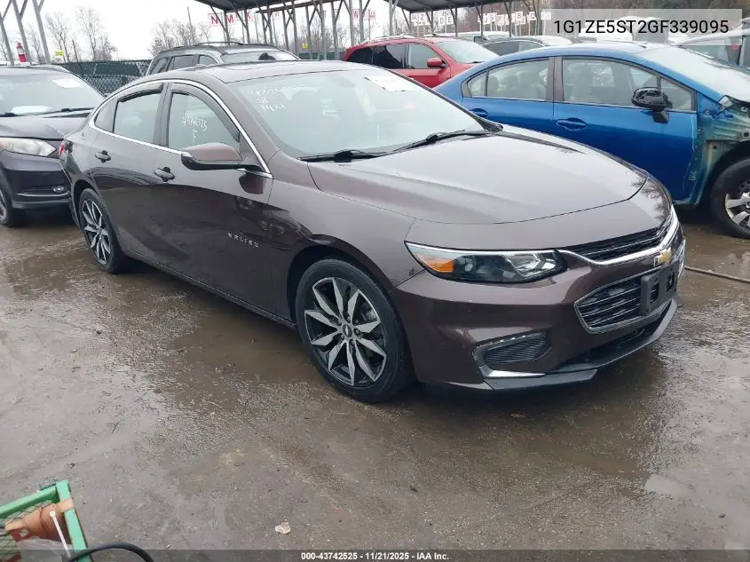 1G1ZE5ST2GF339095 2016 Chevrolet Malibu 1Lt
