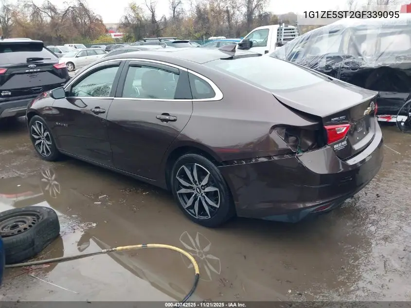 1G1ZE5ST2GF339095 2016 Chevrolet Malibu 1Lt