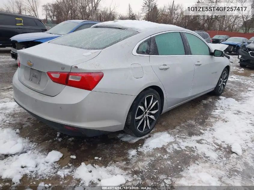 1G1ZE5ST4GF257417 2016 Chevrolet Malibu 1Lt