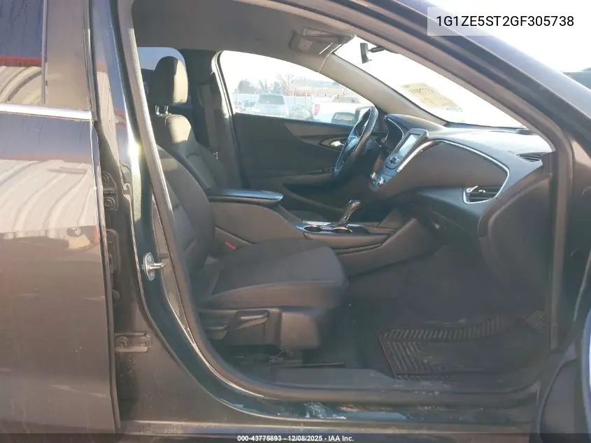 1G1ZE5ST2GF305738 2016 Chevrolet Malibu 1Lt