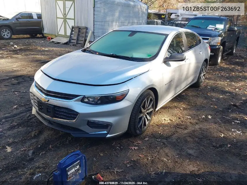 1G1ZB5ST0GF263692 2016 Chevrolet Malibu Ls