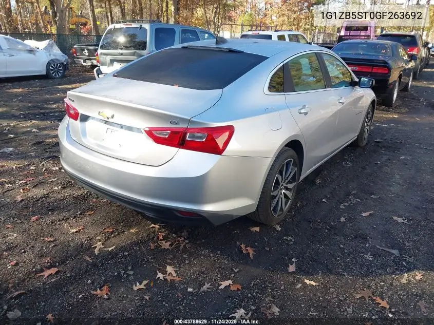1G1ZB5ST0GF263692 2016 Chevrolet Malibu Ls