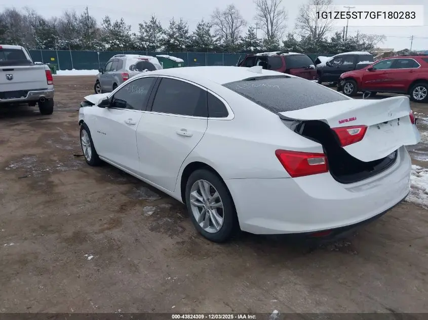 1G1ZE5ST7GF180283 2016 Chevrolet Malibu 1Lt