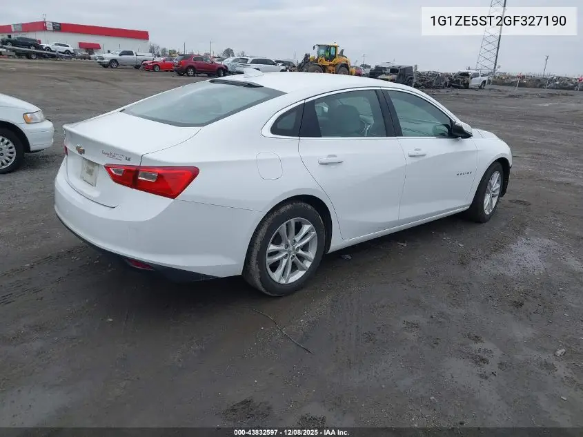 1G1ZE5ST2GF327190 2016 Chevrolet Malibu 1Lt