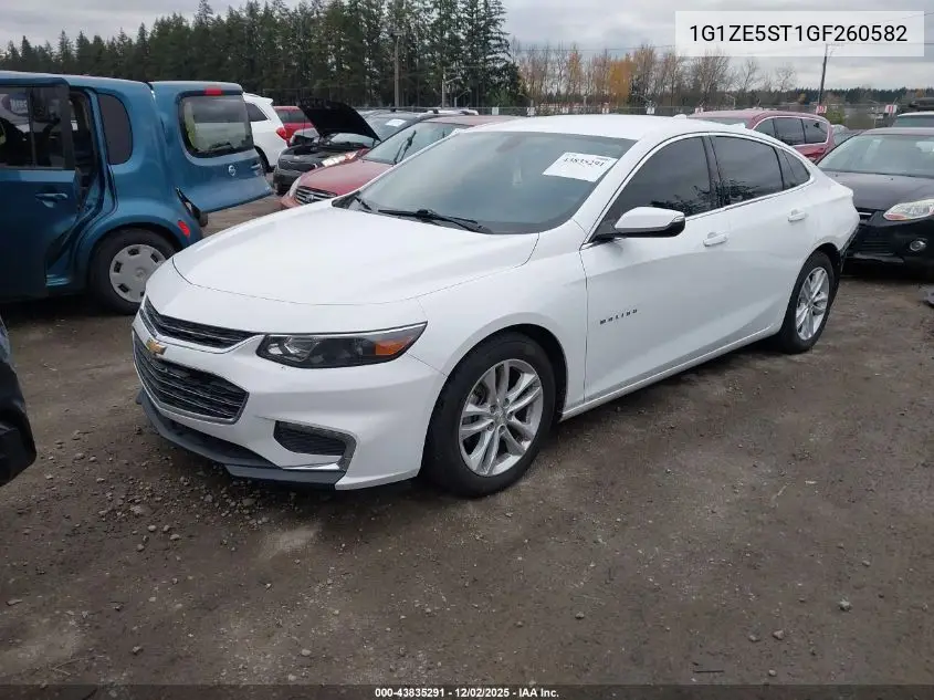 1G1ZE5ST1GF260582 2016 Chevrolet Malibu 1Lt