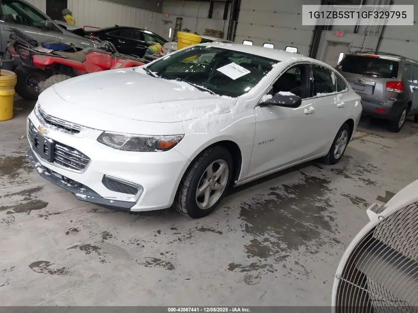 1G1ZB5ST1GF329795 2016 Chevrolet Malibu Ls