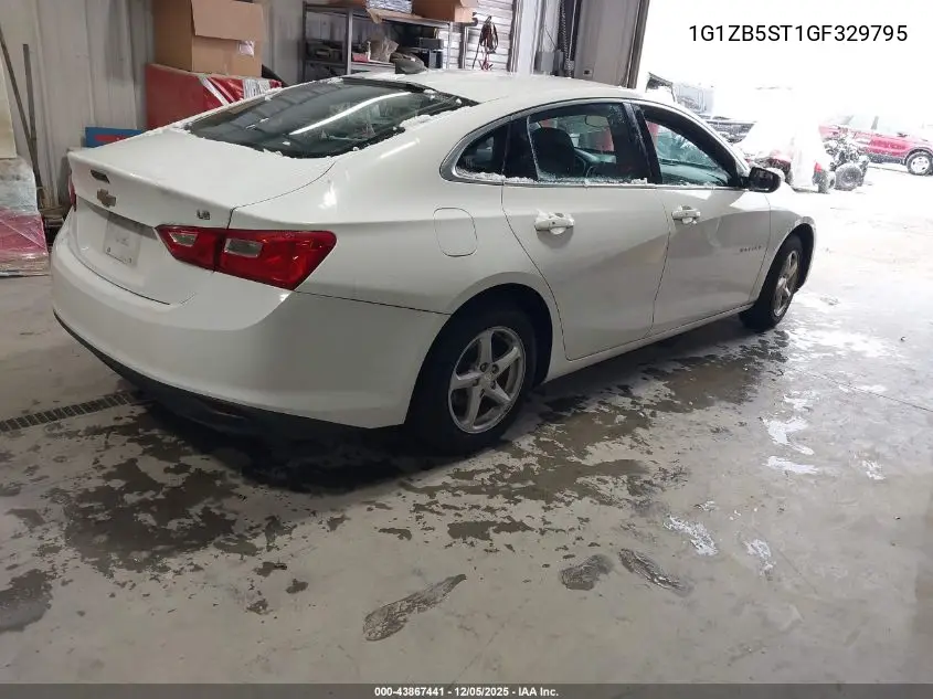 1G1ZB5ST1GF329795 2016 Chevrolet Malibu Ls