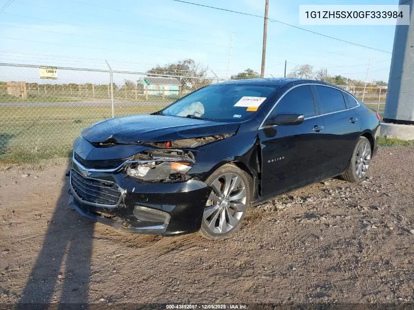 1G1ZH5SX0GF333984 2016 Chevrolet Malibu Premier