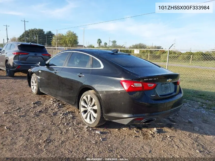 1G1ZH5SX0GF333984 2016 Chevrolet Malibu Premier