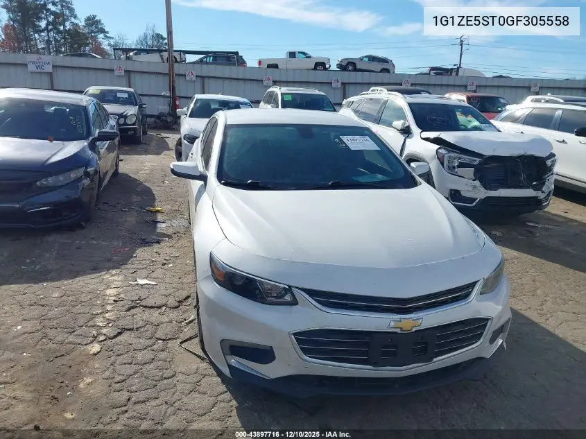 1G1ZE5ST0GF305558 2016 Chevrolet Malibu 1Lt