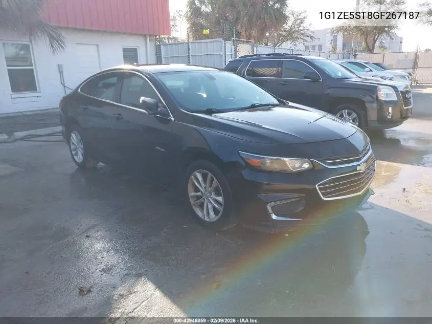 1G1ZE5ST8GF267187 2016 Chevrolet Malibu 1Lt