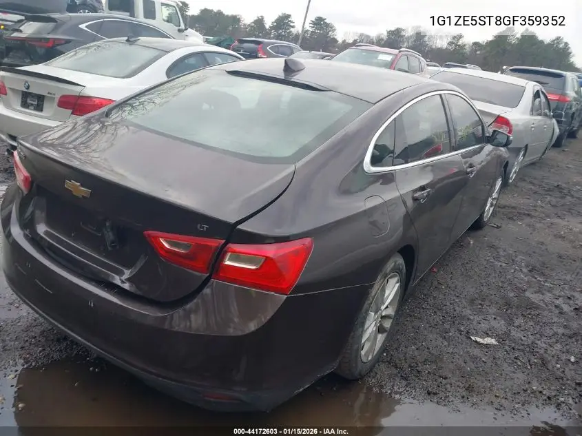 1G1ZE5ST8GF359352 2016 Chevrolet Malibu 1Lt