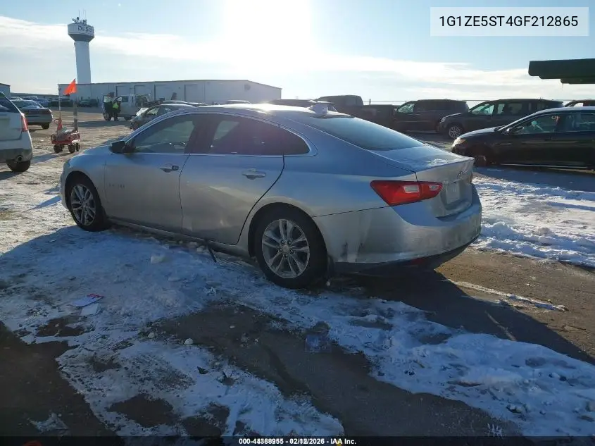 1G1ZE5ST4GF212865 2016 Chevrolet Malibu 1Lt