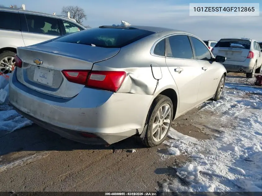 1G1ZE5ST4GF212865 2016 Chevrolet Malibu 1Lt