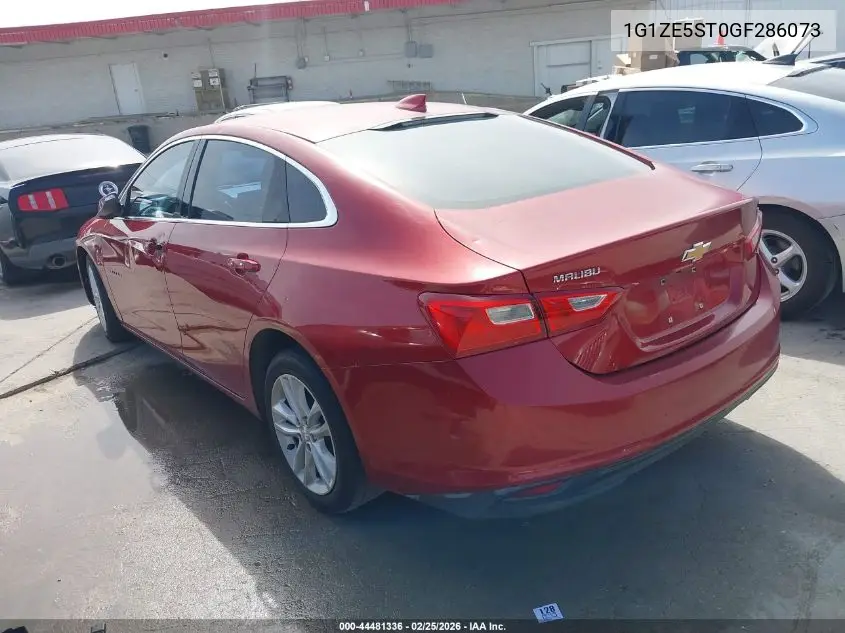 1G1ZE5ST0GF286073 2016 Chevrolet Malibu 1Lt