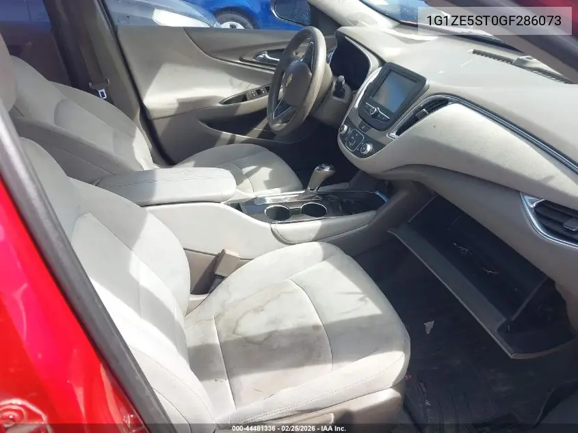 1G1ZE5ST0GF286073 2016 Chevrolet Malibu 1Lt
