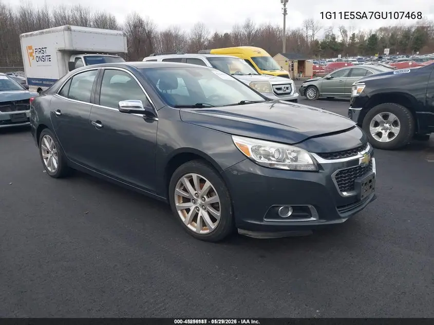 1G11E5SA7GU107468 2016 Chevrolet Malibu Limited Ltz