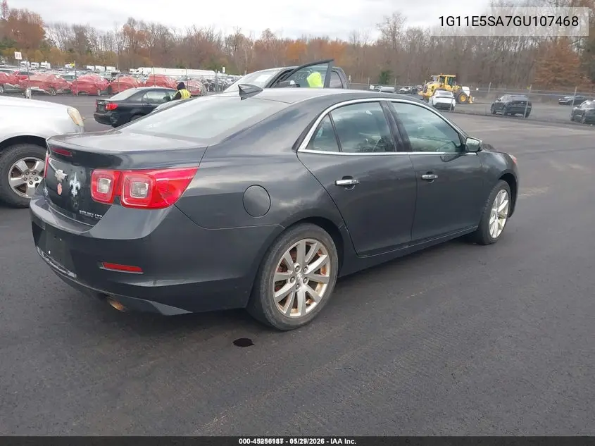 1G11E5SA7GU107468 2016 Chevrolet Malibu Limited Ltz