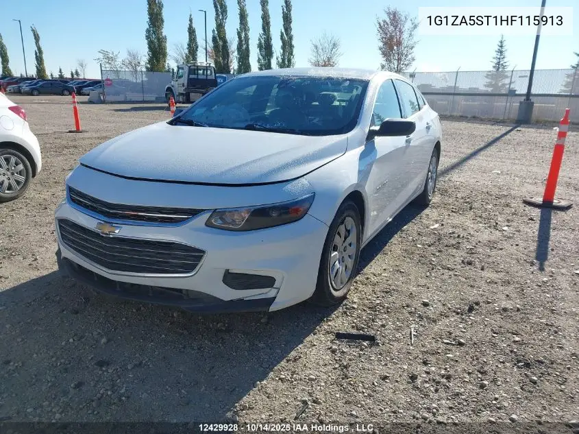 1G1ZA5ST1HF115913 2017 Chevrolet Malibu L
