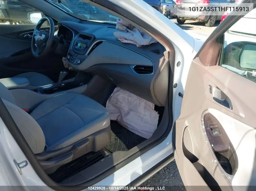 1G1ZA5ST1HF115913 2017 Chevrolet Malibu L
