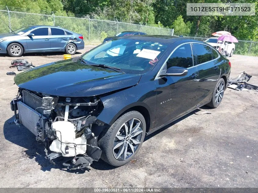 2017 Chevrolet Malibu 1Lt VIN: 1G1ZE5ST9HF171523 Lot: 39633531