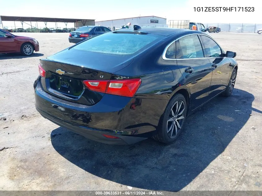 2017 Chevrolet Malibu 1Lt VIN: 1G1ZE5ST9HF171523 Lot: 39633531