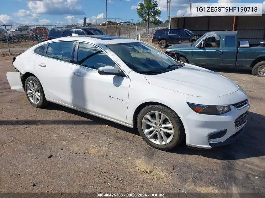 2017 Chevrolet Malibu 1Lt VIN: 1G1ZE5ST9HF190718 Lot: 40425308